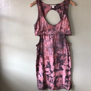 Billabong cutout, bodycon dress